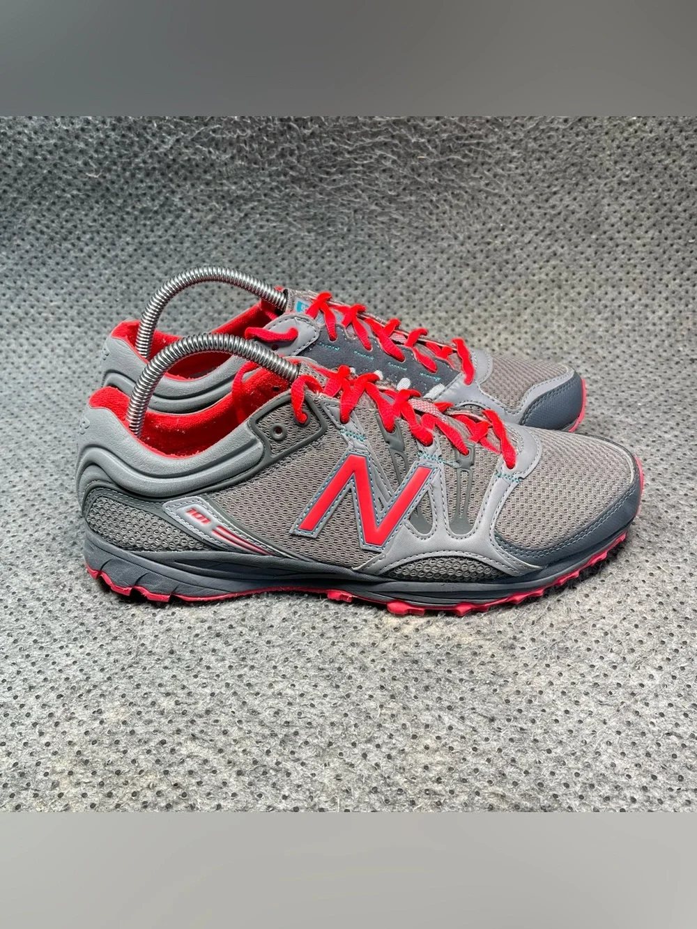 New Balance 101 Grey Red Mesh Shoes Size 10 Women’s